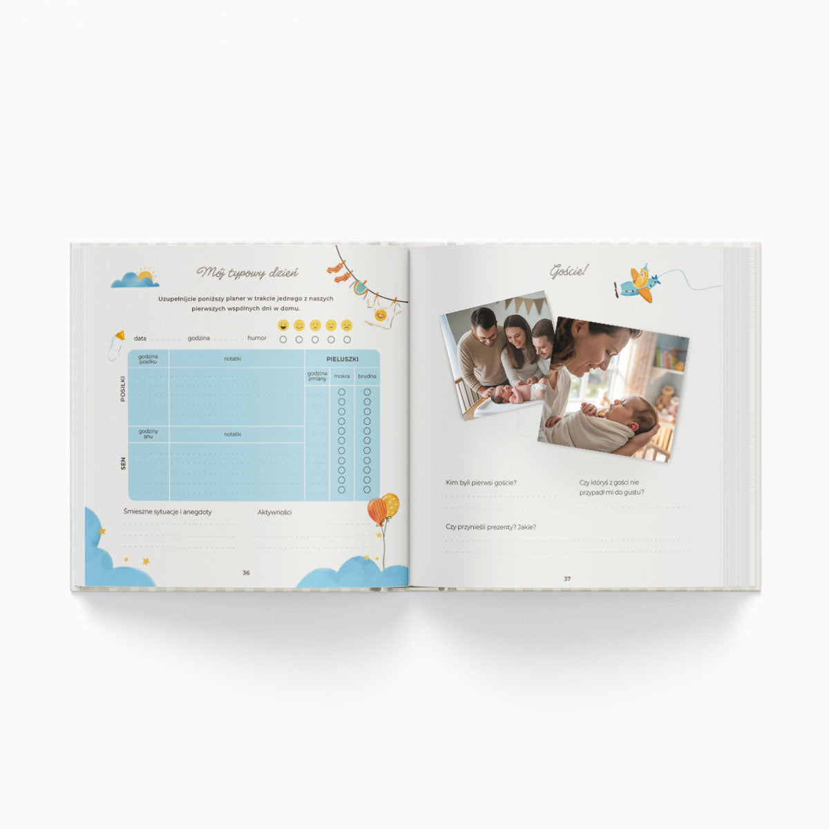 Mój Pierwszy Rok - album pierwszego roku dziecka