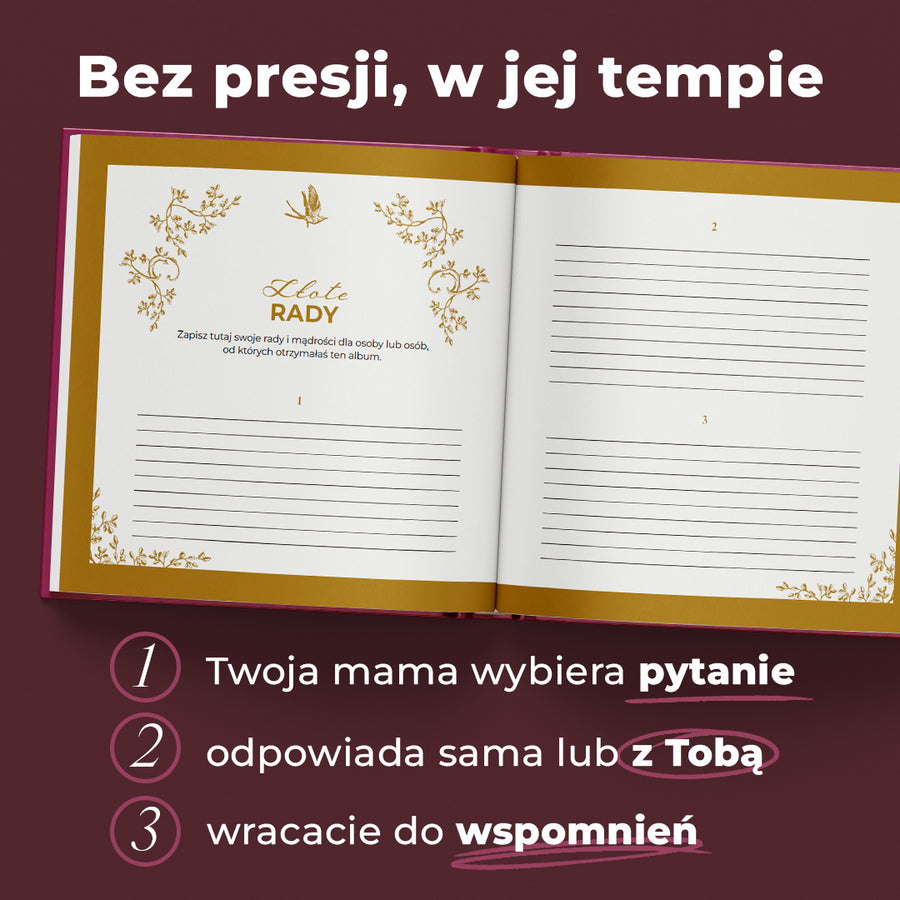 Twoja Historia - rodzinny pamiętnik Mamy
