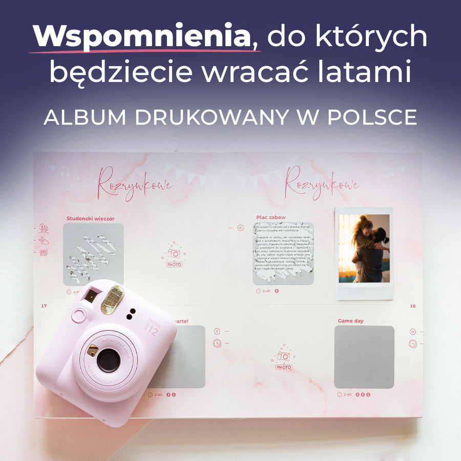 Album dla par - 50 zdrapek z pomysłami na randki