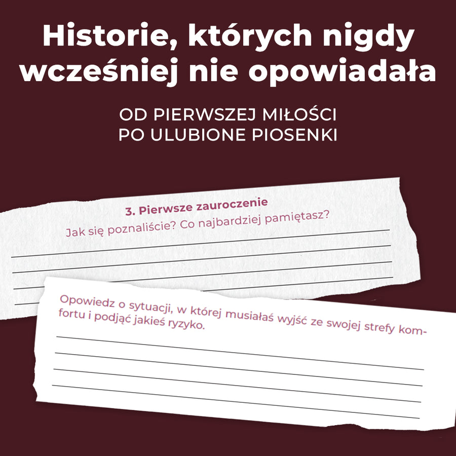 Twoja Historia - rodzinny pamiętnik Mamy