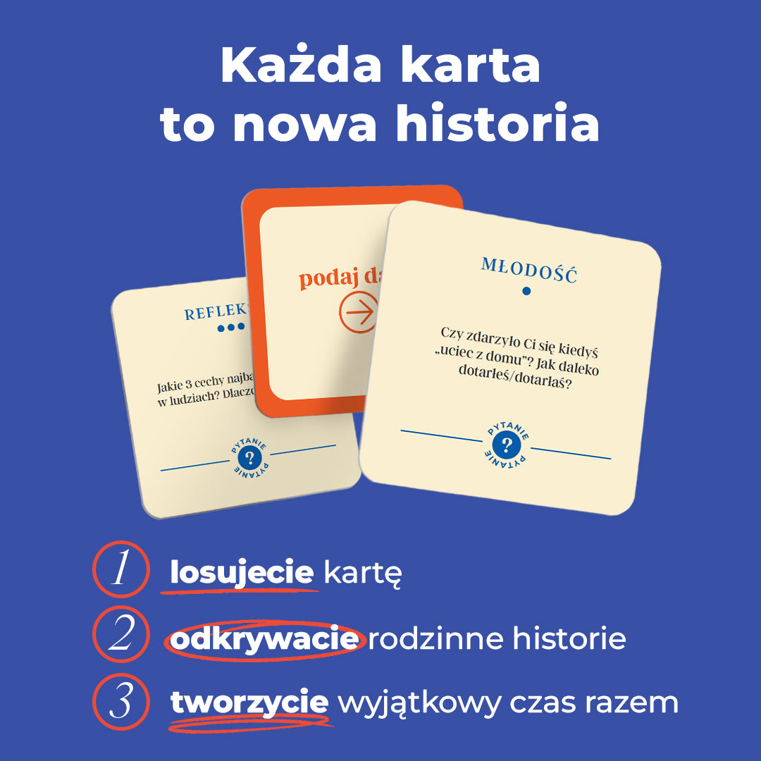 Wspominki - karty dla pokoleń