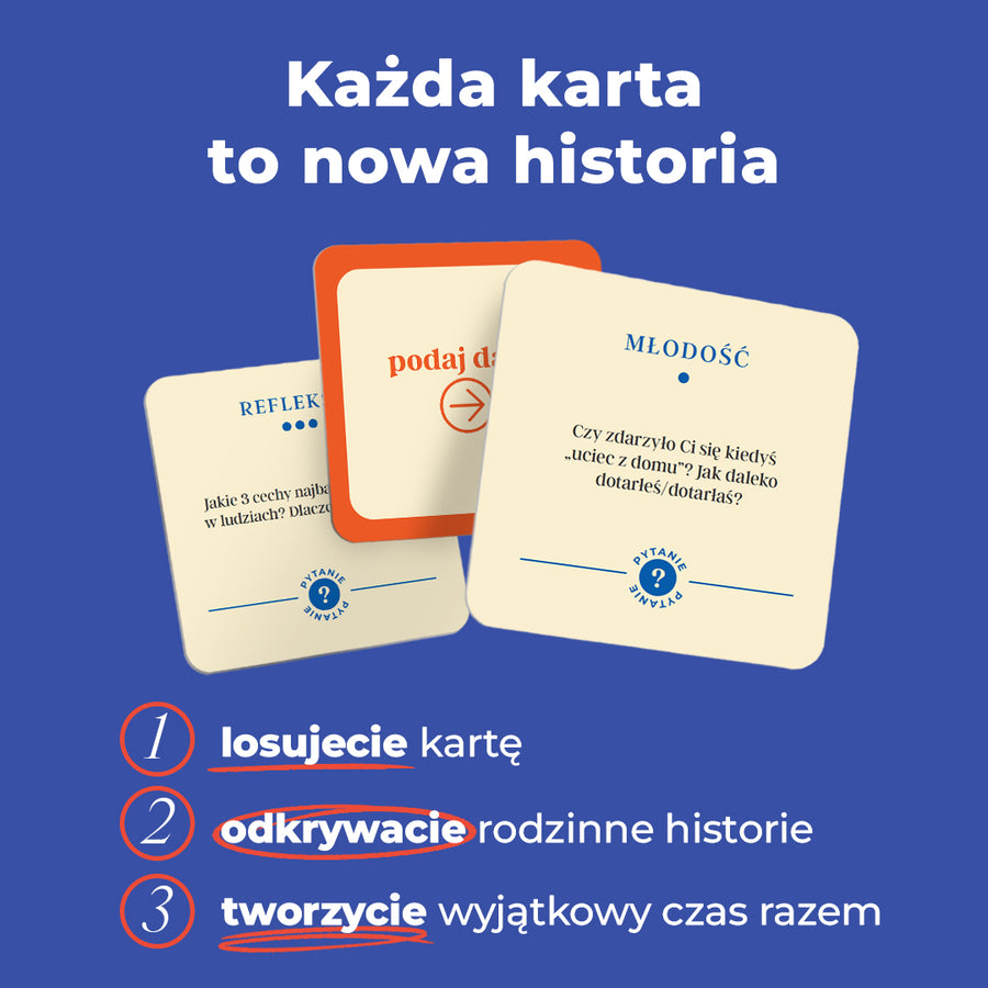 Wspominki - karty dla pokoleń