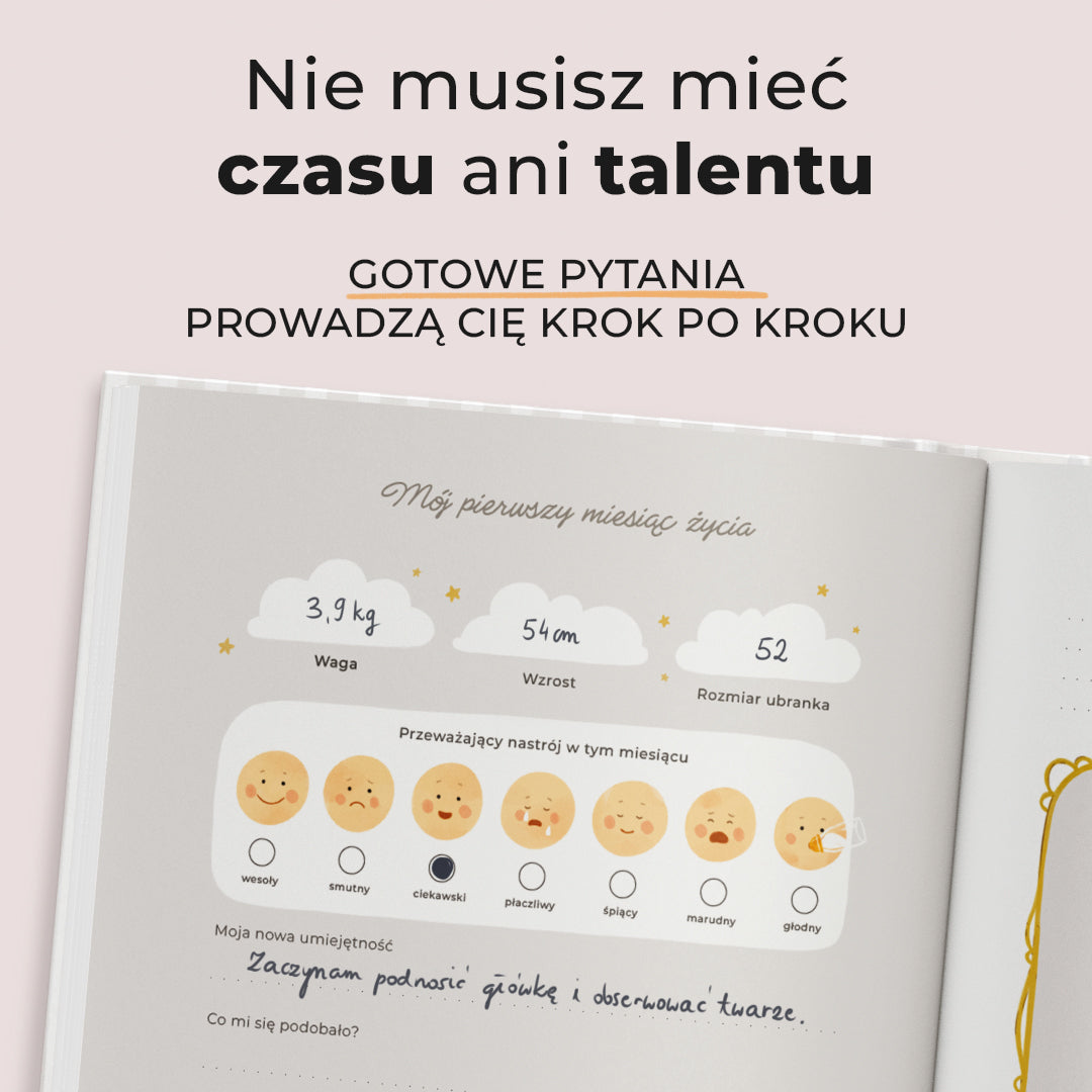 Mój Pierwszy Rok - album pierwszego roku dziecka