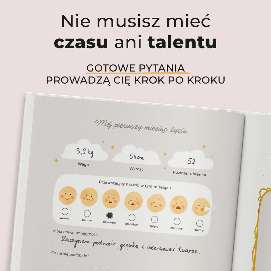 Mój Pierwszy Rok - album pierwszego roku dziecka