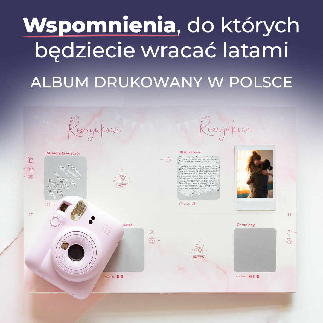 Album dla par - 50 zdrapek z pomysłami na randki